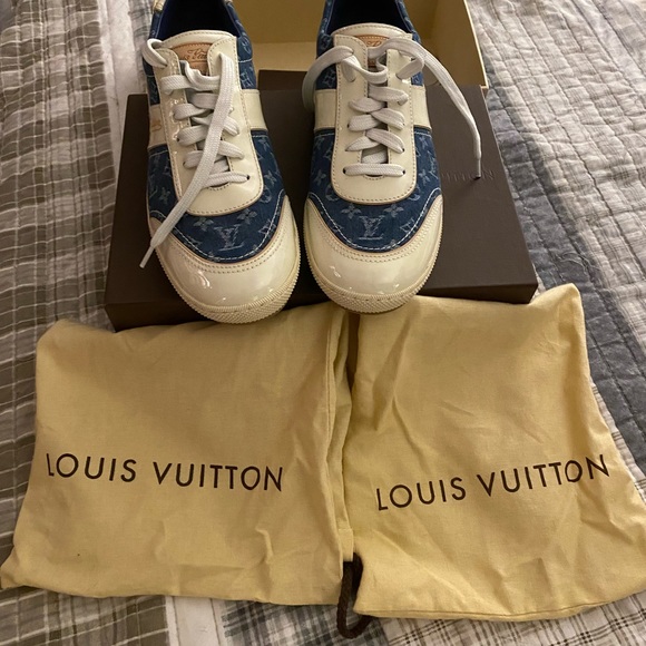 Louis Vuitton denim sneakers - Picture 4 of 6